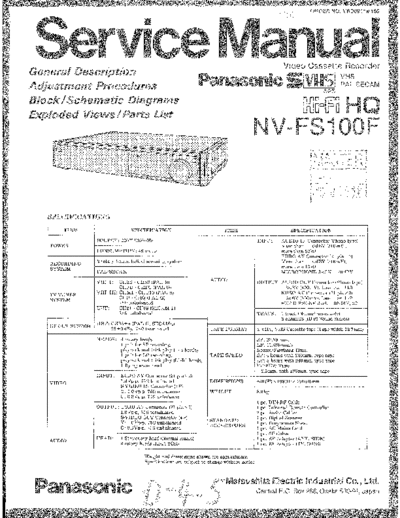 6344 - manual de servicio de nv-fs100f