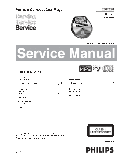 Philips-EXP-220-Service-Manual
