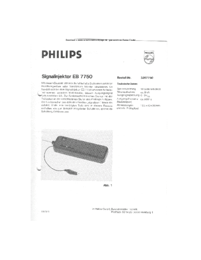 PHILIPS-EB7750