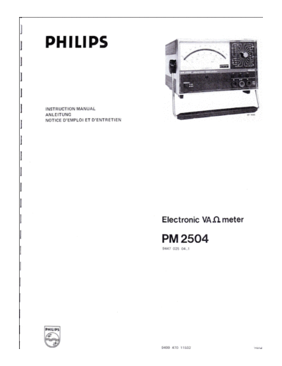 Philips PM2504