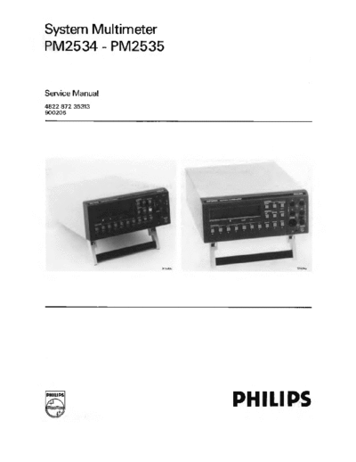 Philips_PM2534_PM2535_System_Multimeter_Service_Manual