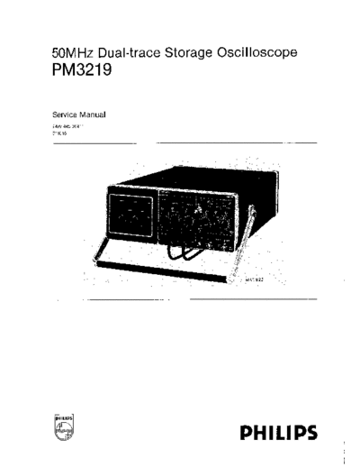 Philips_PM3219_Service_Manual