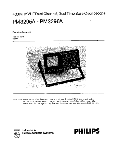 Philips_PM3295A_Service_Manual