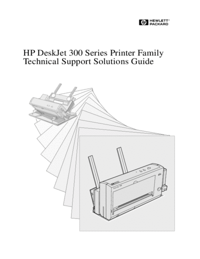 HP DeskJet 300 Series Technical Support Solutions Guide