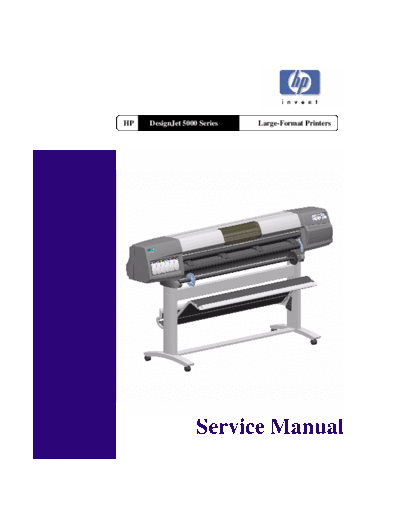 HP DeskJet 5000 Service Manual
