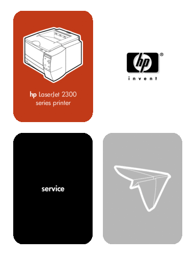 HP LaserJet 2300 Service Manual