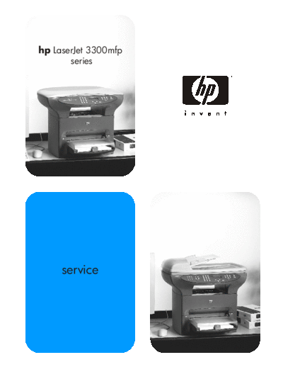 HP LaserJet 3300MFP Service Manual