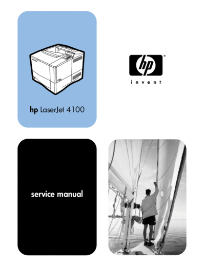 HP LaserJet 4100 Service Manual