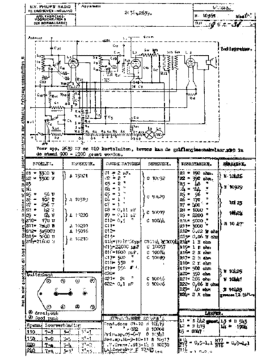 Philips-2636-Schematic