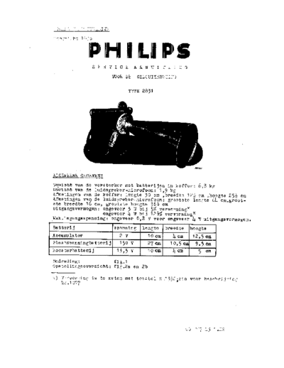 Philips-2831-Service-Manual
