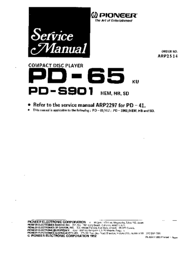 pioneer_pd65_pds901