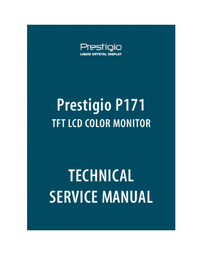 PRESTIGIO  TFT LCD MONITOR  171