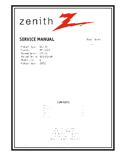 Zenith L20V26