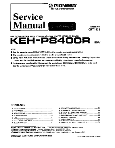 KEH-P8400R