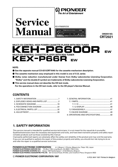 KEH-P6600r