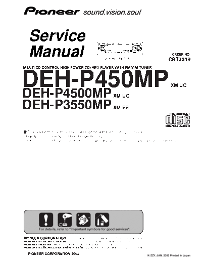 DEH-P450MP
