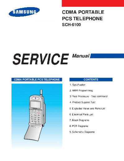 Samsung SCH-6100 service manual