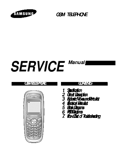 Samsung SGH-C200 service manual
