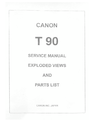 CANON T90
