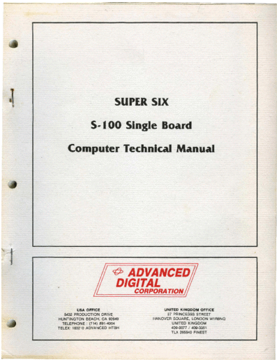 ADC_Super_Six_S-100_Single_Board_Computer_Technical_Manual_Jun83