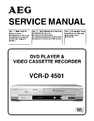 VCR-D 4501