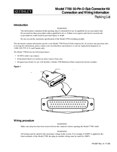 pa687a(Model 7788)