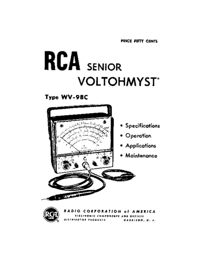 RCA_WV-98C_Senior_VoltOhmyst_VTVM_manual_1964