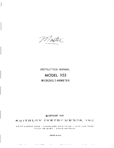 153(Model153MicroAmmeter)