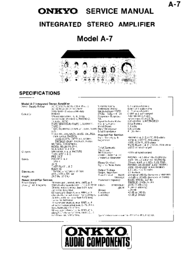 Onkyo A7