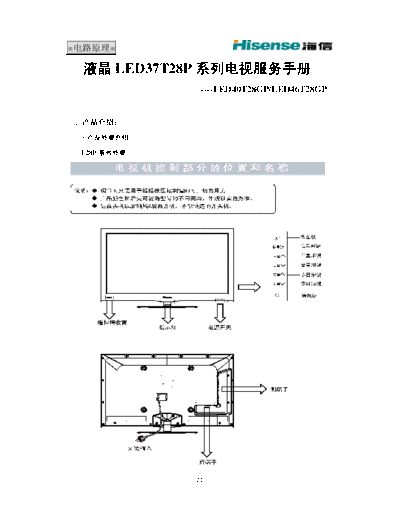 Hisense+LED37T28P