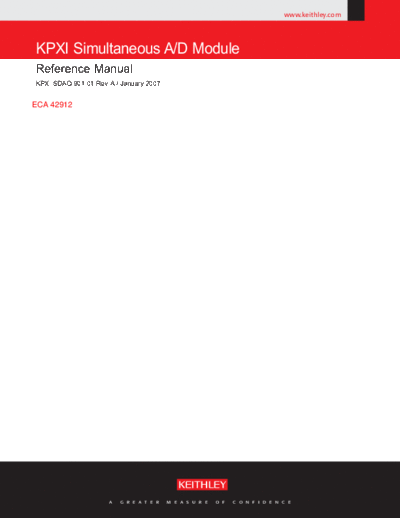KPXI-SDAQ-901 (A - Jan 2007)(Ref)