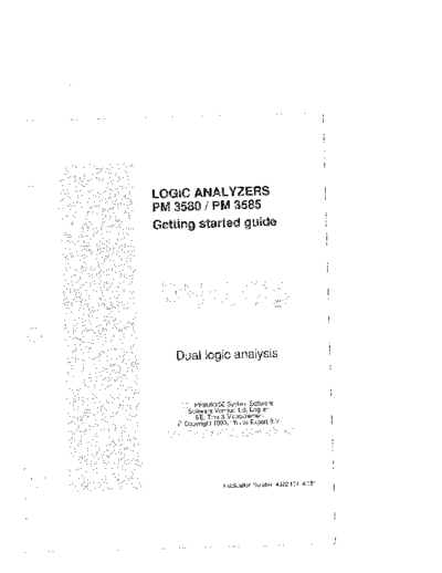PHILIPS PM 3580_252C PM3585 Getting Started Guide