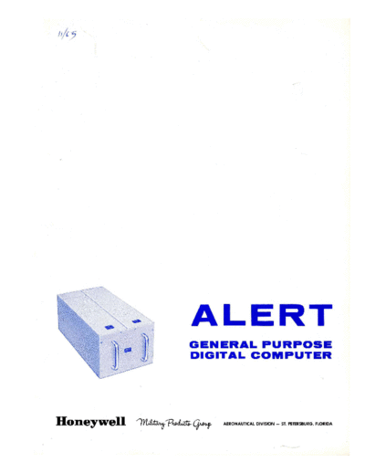 FL-665-R1A_ALERT_General_Purpose_Digital_Computer