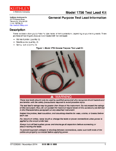071339300 (Nov 2014)(1756 probe kit)