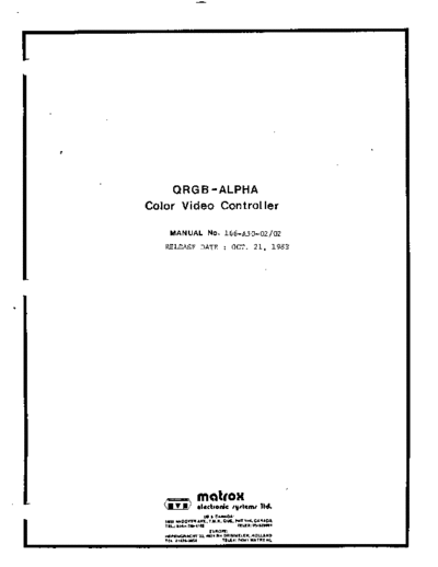 166-A50-02_QRGB-ALPHA_Color_Video_Controller_Oct83
