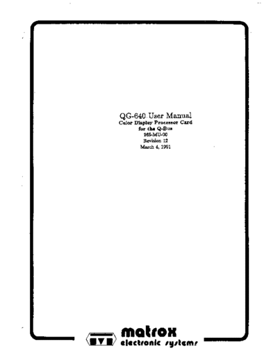 265-MU-00_QG-640_User_Manual_Mar91