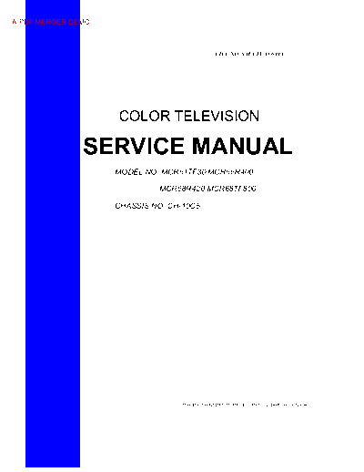 RCA-MCR61TF30-CH-10C5