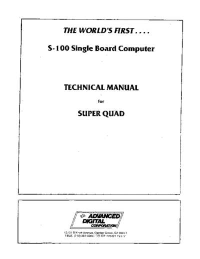 ADC_Super_Quad_Technical_Manual_1981