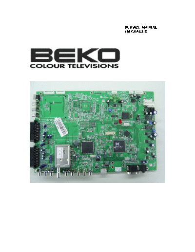 BEKO chassis LM 02