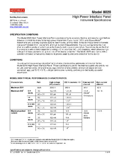 SPEC-8020 (A- Sept 2014)