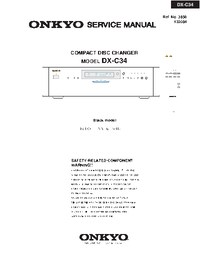 onkyo_dx-c34_compact_disc_changer