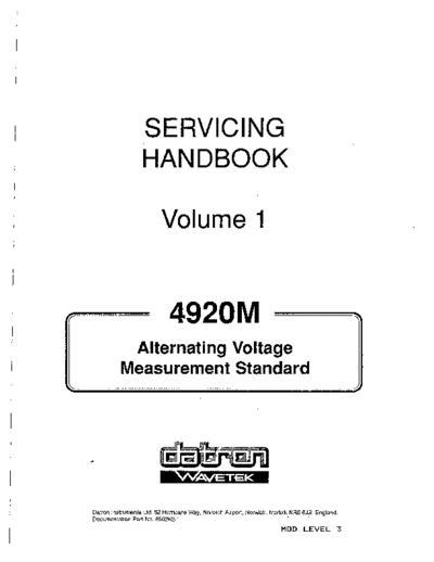 Datron_4920M_service_manual_Vol-1