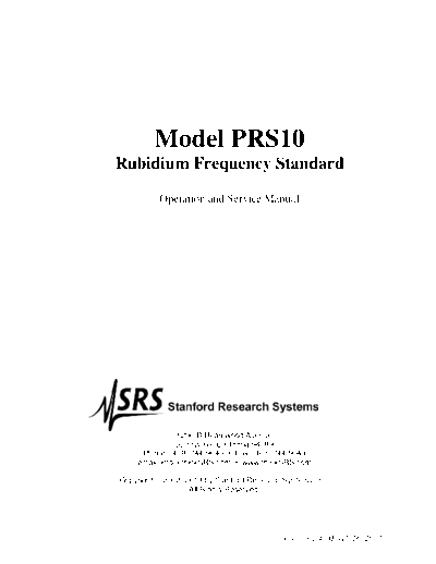 www.thinksrs.com-PRS10m