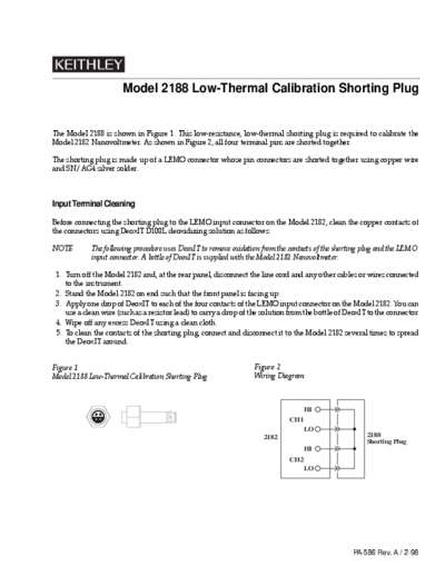 model_2188_low_thermal_calibration_shorting_plug