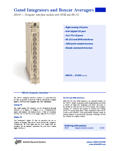 www.thinksrs.com-SR245c