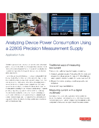 Analyzing Device PwrConsumption_w2280S