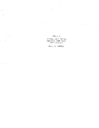 LBO 518 SERVICE MANUAL