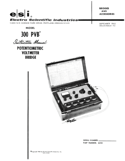ESI 300 PVB