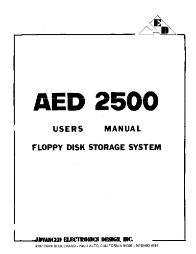 AED2500_UserMan_Feb74