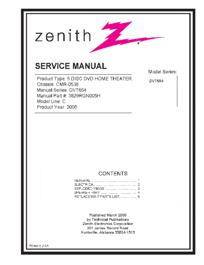 hfe_zenith_dvt654_service_en